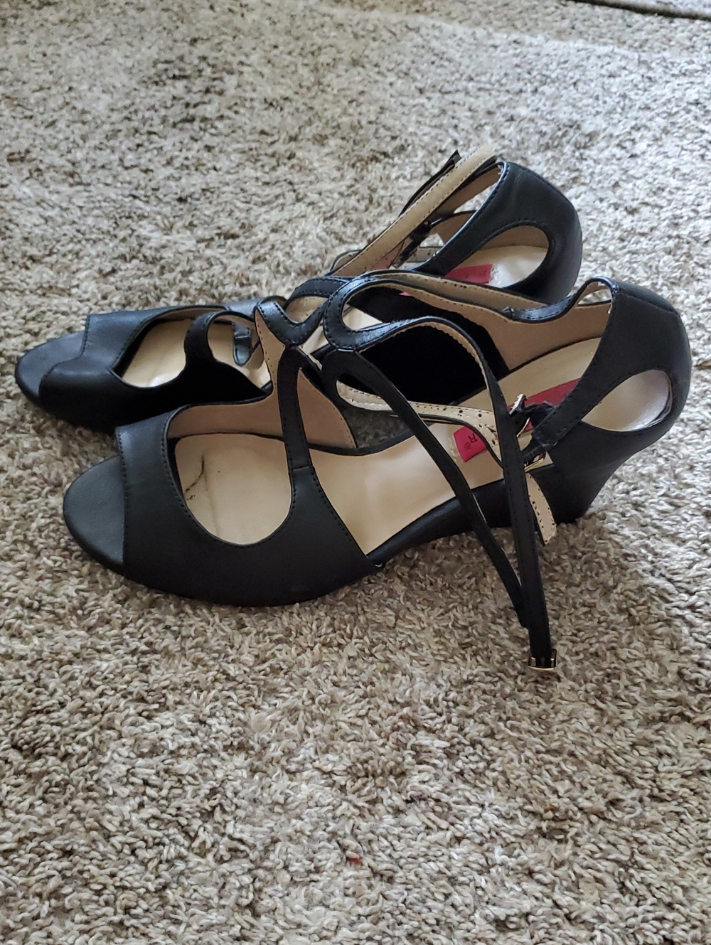 Strappy Cutout Heels